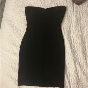 Herve Leger Classic strapless bandage dress